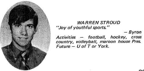 Warren Stroud -THEN